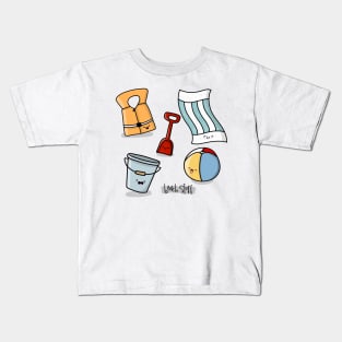 Beach Stuff Kids T-Shirt